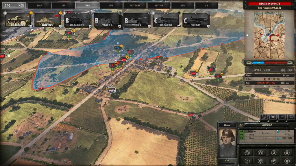 Steel Division Normandy 44 Three-Phase Gameplay Phase A