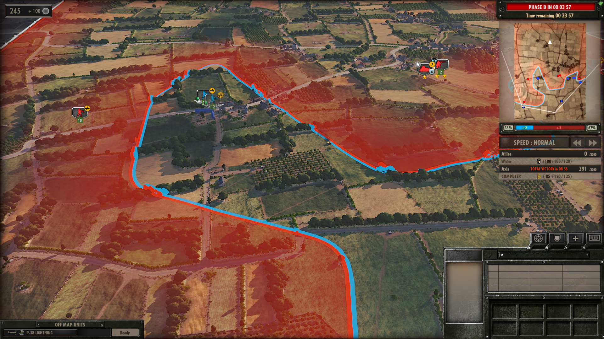 Steel Division: Normandy 44 - Dynamic Front Line