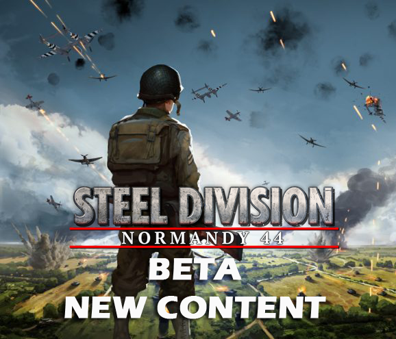 Eugen Systems RTS Game Steel Division Normandy 44 blog background beta new content