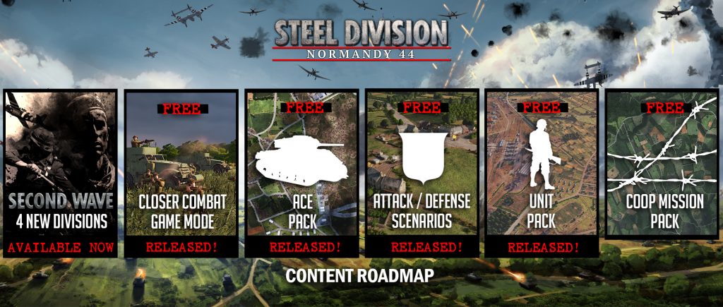 Steel Division: Normandy 44 Content Roadmap