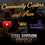 First Blood Steel Division League Casters Aces Blog background